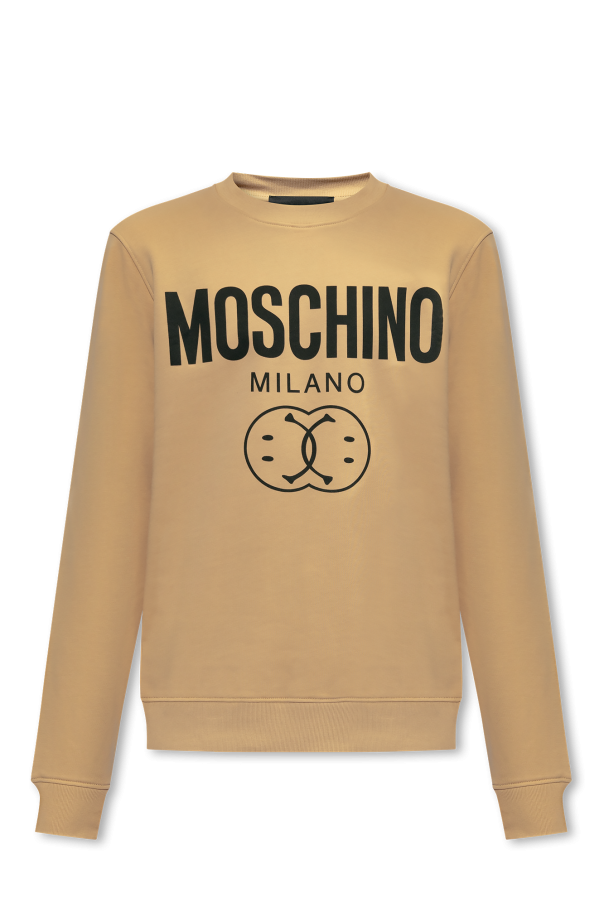 Moschino logo sweatshirt best sale